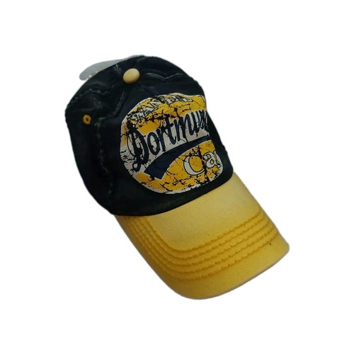 Dortmund cap schwarz - dortmund, schwarz/gelb