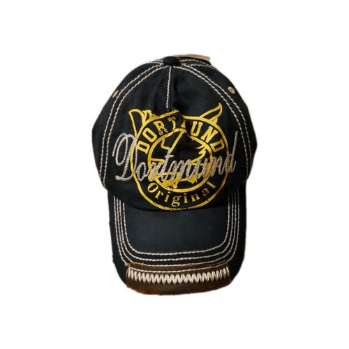 Dortmund cap schwarz gelb mit - cap,